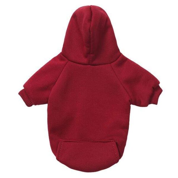 Frenchie World Shop Red / L Frenchie World® Basic Dog Hoodie