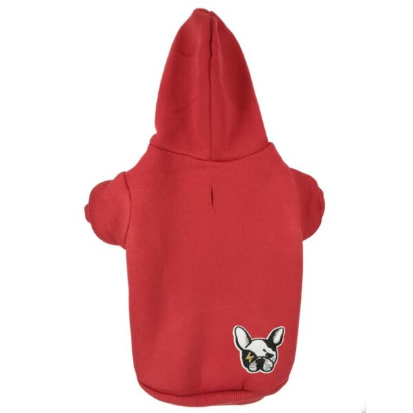 Frenchie World Shop Dog Clothing Frenchie World® basic embroidered hoodie