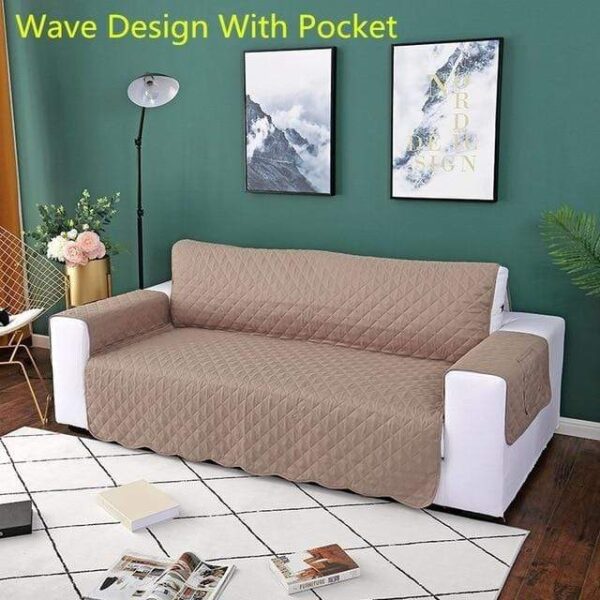 Frenchie World Shop Wave Design  B / 1 Seat (55-195cm) Frenchie World® Breathable Furniture Mat