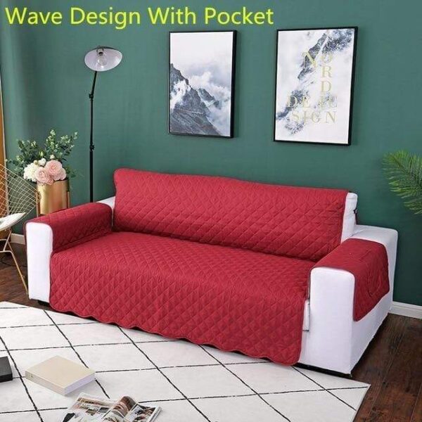 Frenchie World Shop Wave Design  D / 1 Seat (55-195cm) Frenchie World® Breathable Furniture Mat