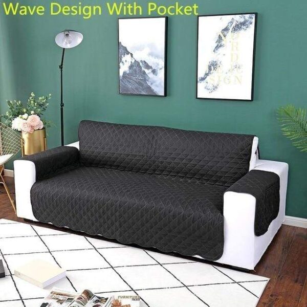 Frenchie World Shop Wave Design  E / 1 Seat (55-195cm) Frenchie World® Breathable Furniture Mat