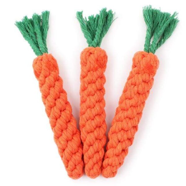 Frenchie World Shop Dog toys Frenchie World® Carrot rope toy