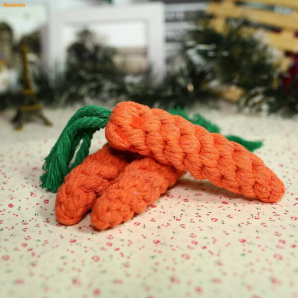 Frenchie World Shop Dog toys Frenchie World® Carrot rope toy