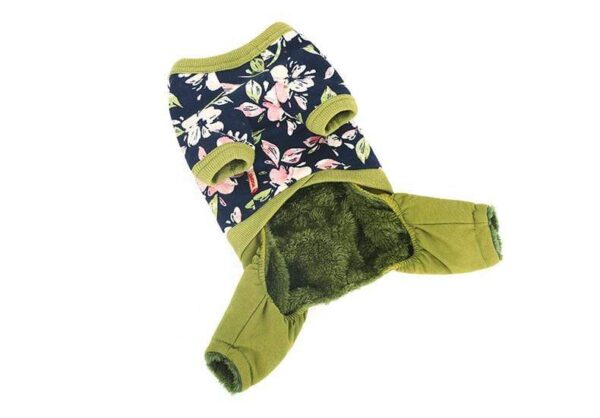 Frenchie World Shop Dog Clothing Frenchie World® Flower printed jumpsuit