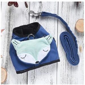 Frenchie World Shop Dog Accessories Blue Fox / XS Frenchie World® Fox leash & harnesses