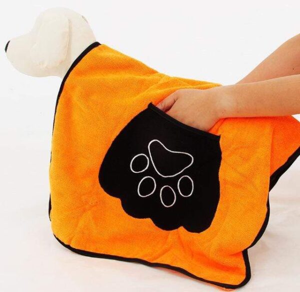 Frenchie World Shop Orange / free size / CHINA Frenchie World High Absorbent Dog Towel