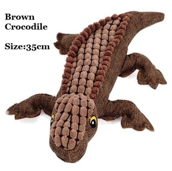 Frenchie World Shop Dog toys Crocodile Brown / Free Size Frenchie World® Linen chewing toys (11 Styles)