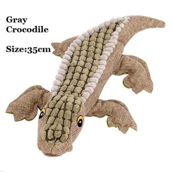 Frenchie World Shop Dog toys Crocodile Gray / Free Size Frenchie World® Linen chewing toys (11 Styles)