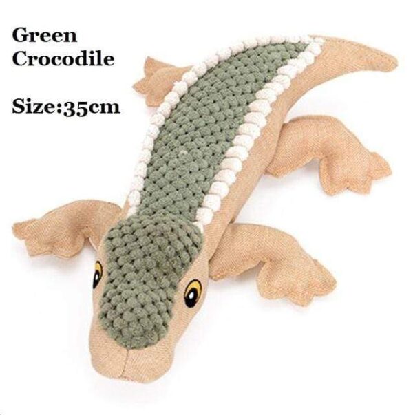 Frenchie World Shop Dog toys Crocodile Green / Free Size Frenchie World® Linen chewing toys (11 Styles)