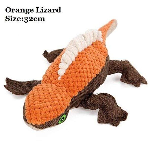 Frenchie World Shop Dog toys Lizard Orange / Free Size Frenchie World® Linen chewing toys (11 Styles)