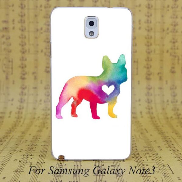 Frenchie World Shop Human accessories For Galaxy Note3 / PC Frenchie World® Love Samsung Galaxy case