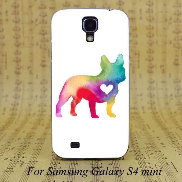 Frenchie World Shop Human accessories For Galaxy S4 mini / PC Frenchie World® Love Samsung Galaxy case