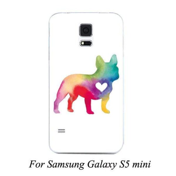 Frenchie World Shop Human accessories For Galaxy S5 mini / PC Frenchie World® Love Samsung Galaxy case