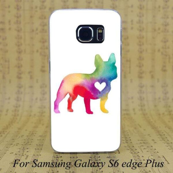 Frenchie World Shop Human accessories For S6 Edge Plus / PC Frenchie World® Love Samsung Galaxy case