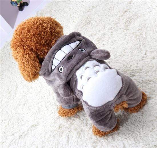 Frenchie World Shop Dog Clothing Grey / L Frenchie World® Monkey hoodie