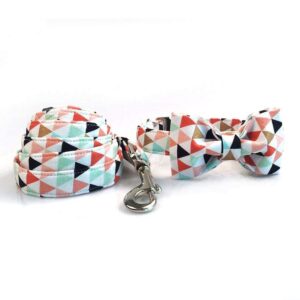 Frenchie World Shop Dog Accessories Frenchie World® Pop Art leash/collar/bowtie set