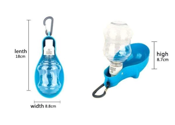 Frenchie World Shop Dog Accessories Frenchie World® Portable Dog Water Bottle