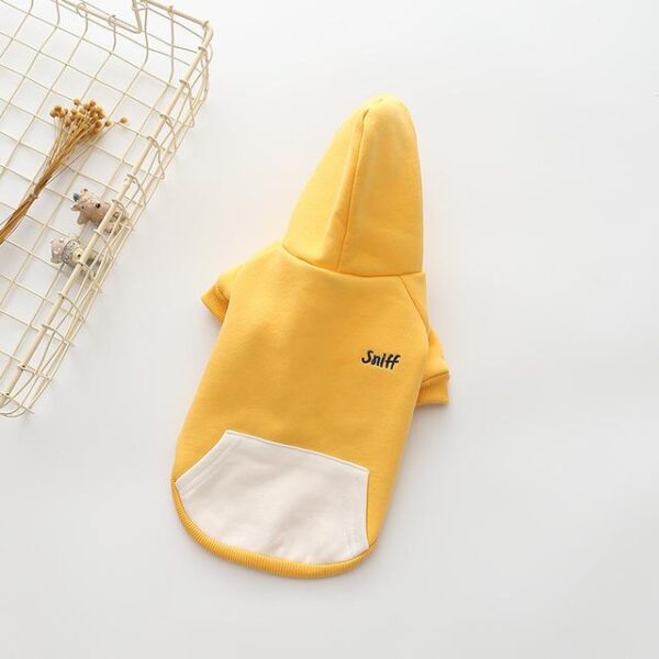 Frenchie World Shop Dog Clothing Yellow / S Frenchie World® SNIFF hoodies