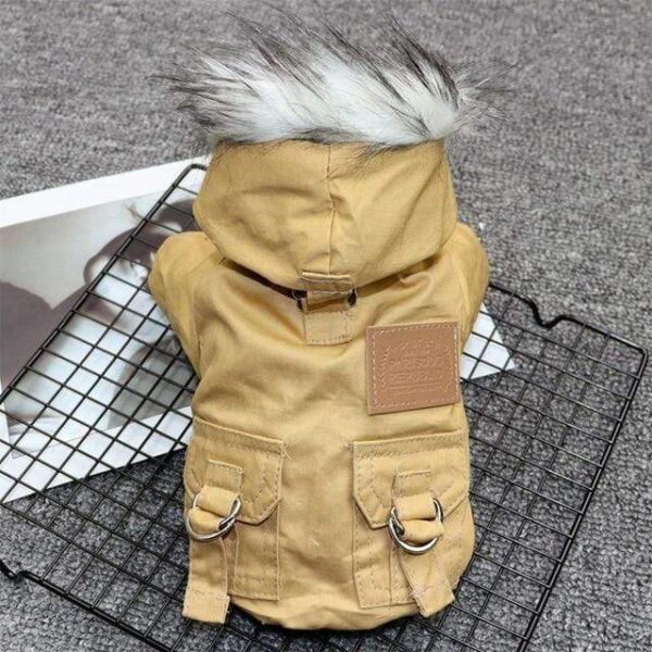 Frenchie World Shop Khaki / XXL Frenchie World Warm Dog Jacket