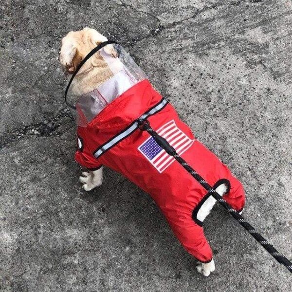 Frenchie World Shop Red / XL Frenchie World Waterproof Raincoat Jumpsuit