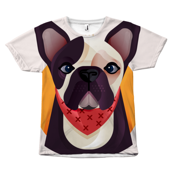 teelaunch All Over Print All over tee / S Frenchie World x Nickola All Over T-shirt