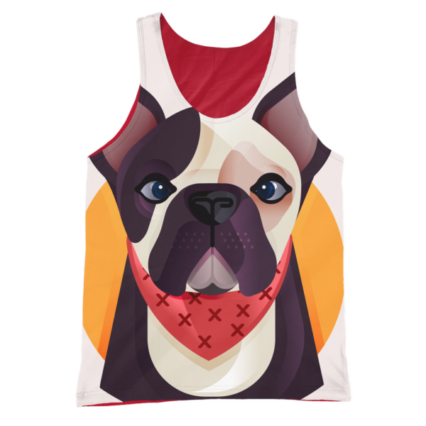 teelaunch All Over Print 2 S Frenchie World x Nickola ALL Over Tank Top