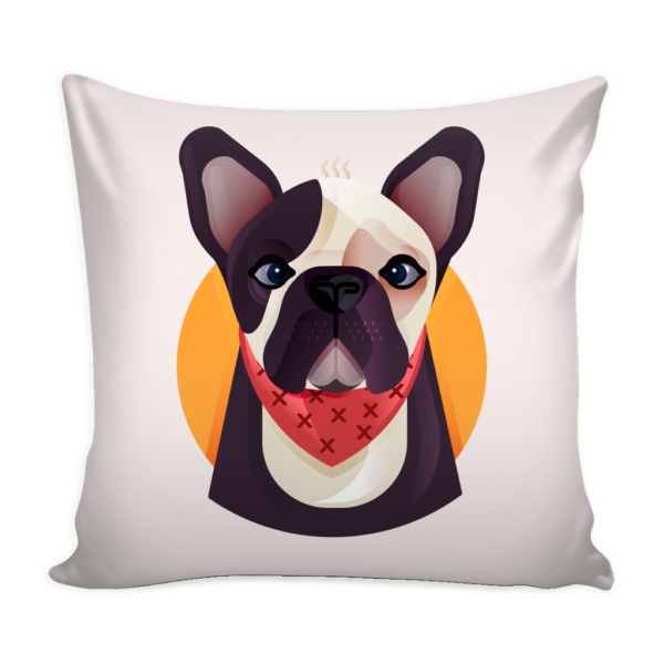 teelaunch Pillows Pillow (with insert) Frenchie World x Nickola Home Pillow