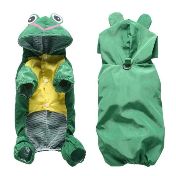 Frenchie World Shop Frog, Shark, Bunny & Chick Reflective Raincoat