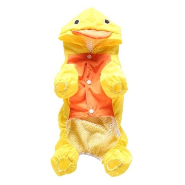 Frenchie World Shop chicken / L Frog, Shark, Bunny & Chick Reflective Raincoat