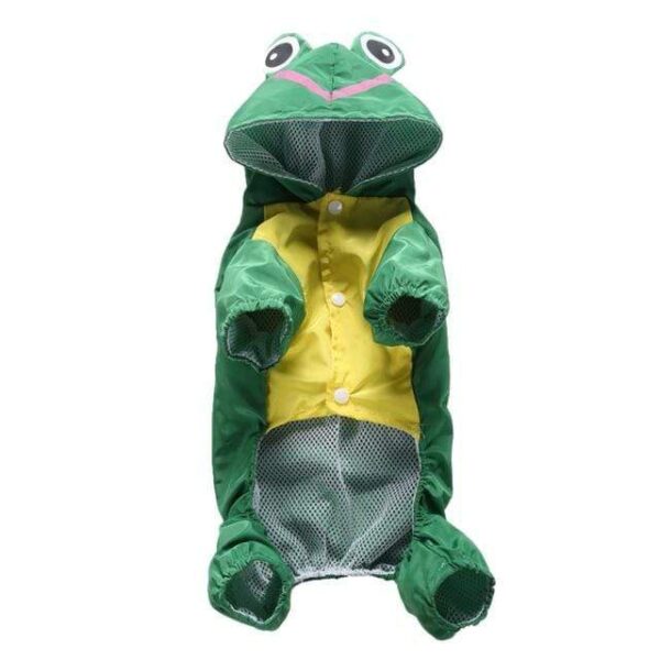 Frenchie World Shop frog / L Frog, Shark, Bunny & Chick Reflective Raincoat