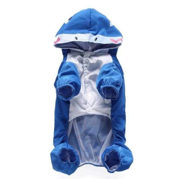 Frenchie World Shop shark / L Frog, Shark, Bunny & Chick Reflective Raincoat