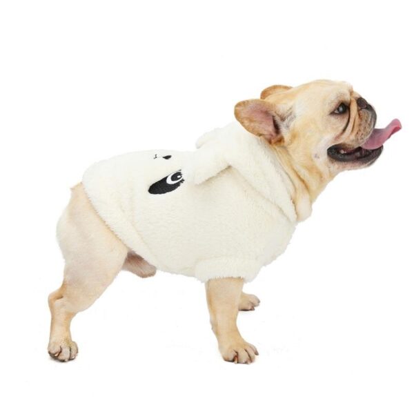 Frenchie World Shop Fuzzy Winter French Bulldog Coat