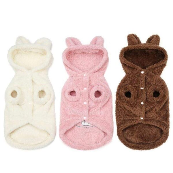 Frenchie World Shop Fuzzy Winter French Bulldog Coat