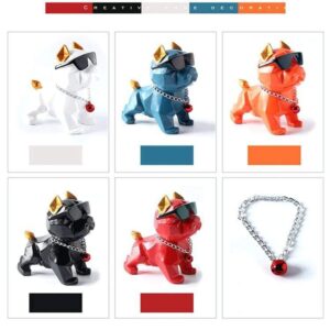 Frenchie World Shop Geometric Contemporary French Bulldog Figure