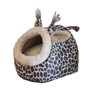 Frenchie World Shop Gray / S 34X36X25CM Giraffe Dog Bed