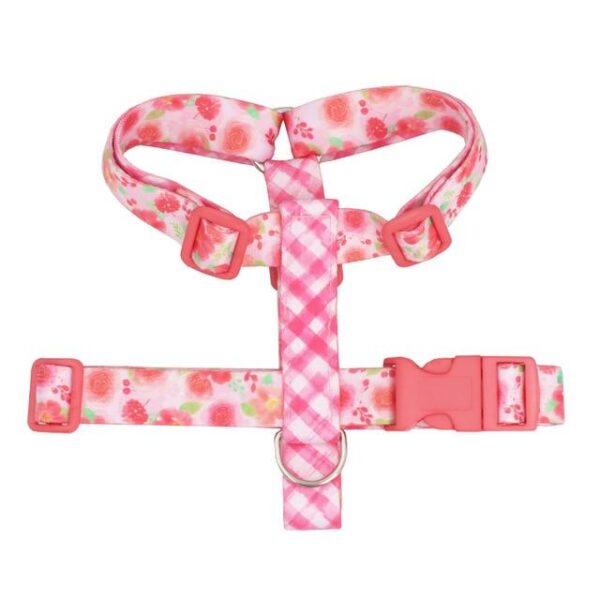 Frenchie World Shop strap harness / S Girly French Bulldog Harness, Leash and Collar Set