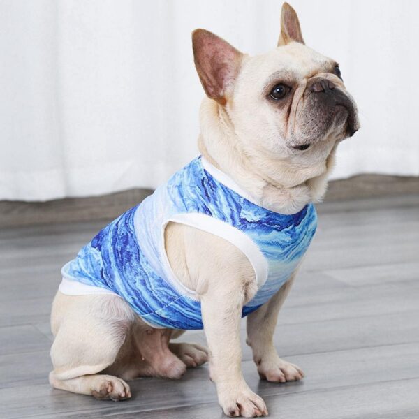 Frenchie World Shop Glacier Cooling Vest For French Bulldogs