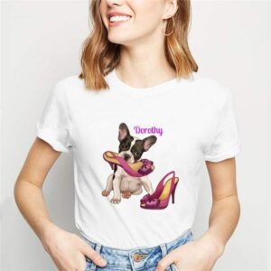 Frenchie World Shop Y60415 / S Glam French bulldog T-shirt