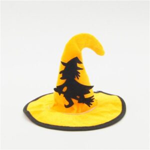 Frenchie World Shop Gold / M Halloween Witch Hat
