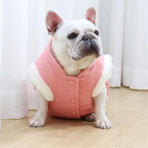 Frenchie World Shop Pink / XXL Happy Frenchie Padded Vest