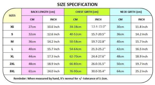 Frenchie World Shop Dog Clothing High Quality Water Repellent Dog Vest