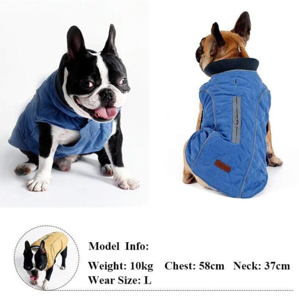 Frenchie World Shop Dog Clothing High Quality Water Repellent Dog Vest