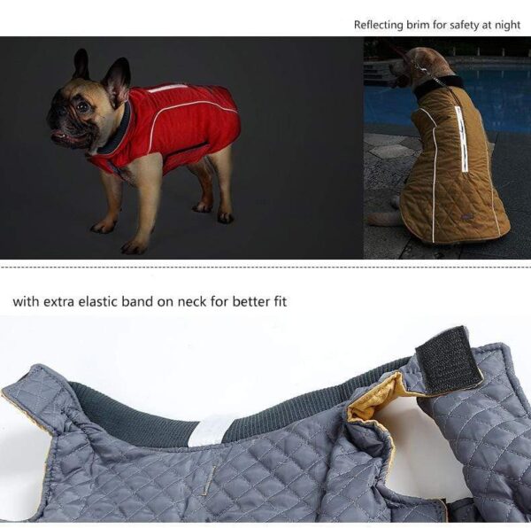 Frenchie World Shop Dog Clothing High Quality Water Repellent Dog Vest