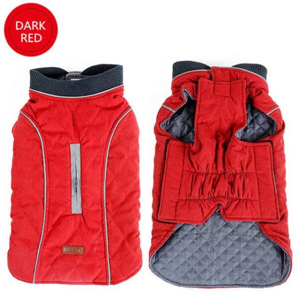 Frenchie World Shop Dog Clothing dark red / XS High Quality Water Repellent Dog Vest