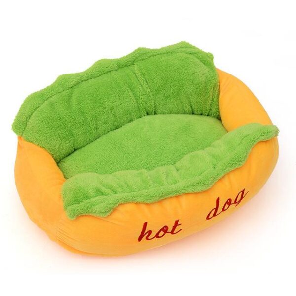 Frenchie World Shop 1 / 72x62x23cm Hot Dog Nest Bed
