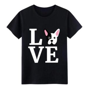 Frenchie World Shop I Love My French Bulldog t shirt
