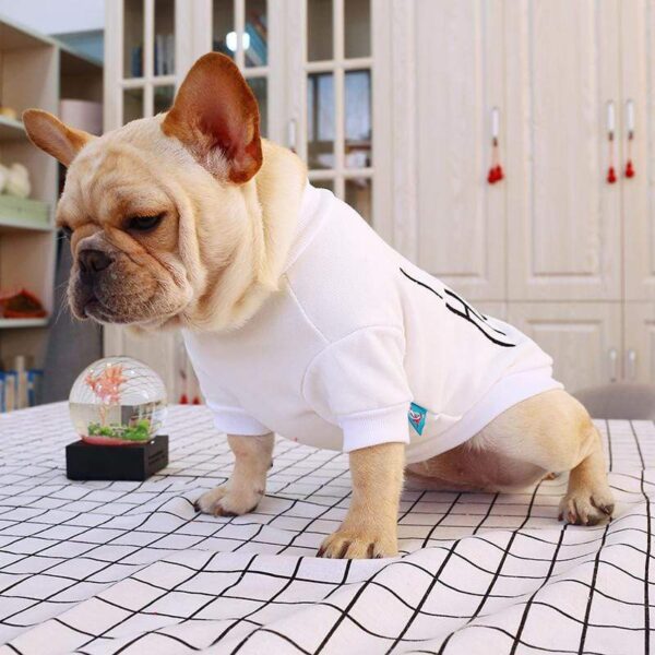 Frenchie World Shop I Need Hugs Embroidered Round Neck Shirt