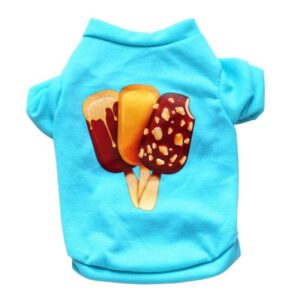 Frenchie World Shop Dog Clothing Icecream Spring Dog Shirt