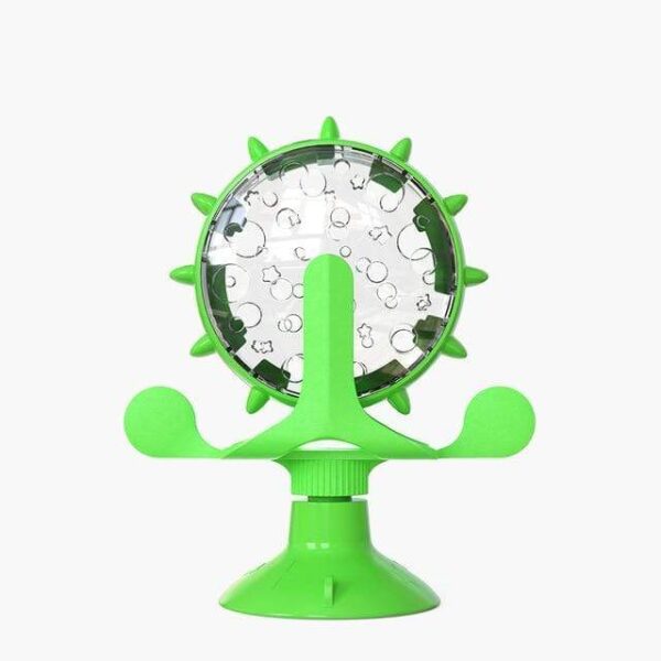 Frenchie World Shop Green / Without Box Interactive Treat Leaking Toy for Small Dogs Original Slow Dog Feeder Funny Dog Wheel Pet Products Accessories for Dropshipping