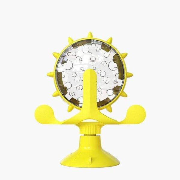 Frenchie World Shop Yellow / Without Box Interactive Treat Leaking Toy for Small Dogs Original Slow Dog Feeder Funny Dog Wheel Pet Products Accessories for Dropshipping